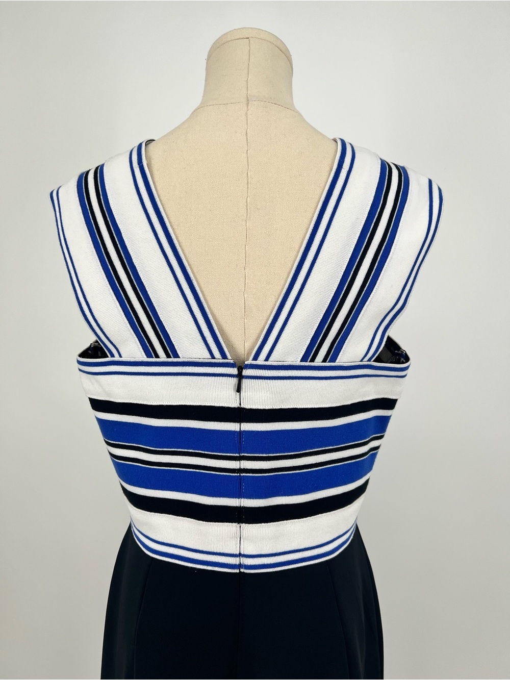 Tadashi Shoji Dara Striped Halter
Neoprene Dress | L - Picture 6 of 11